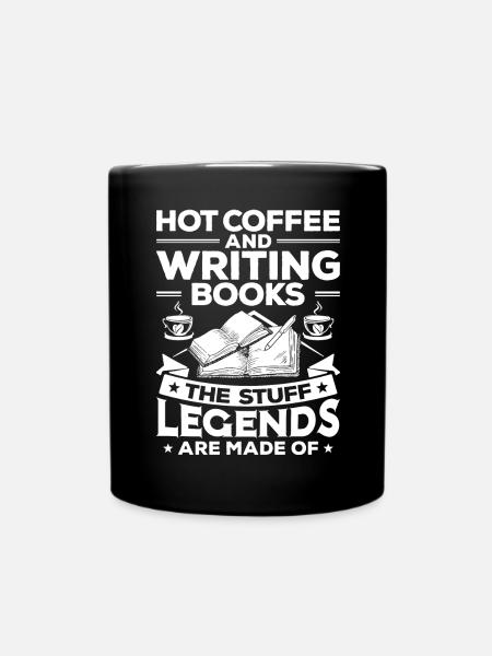 Auteur auteur écrivain livres livre d'écriture - Mug uni - noir