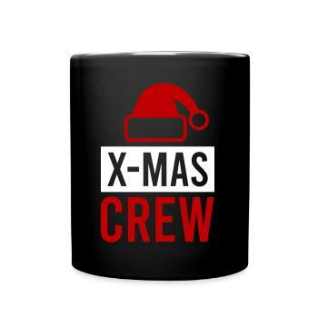 équipage de Noël - Mug uni - noir - Devant