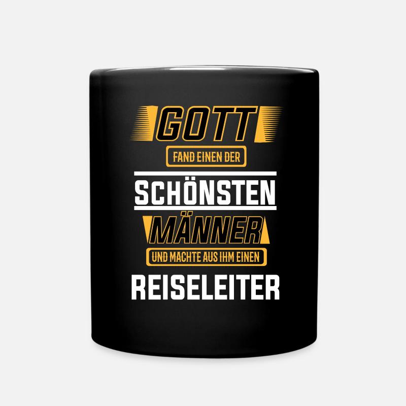 Reiseleiter, einer der schönsten Männer der Welt - Tasse einfarbig - Schwarz