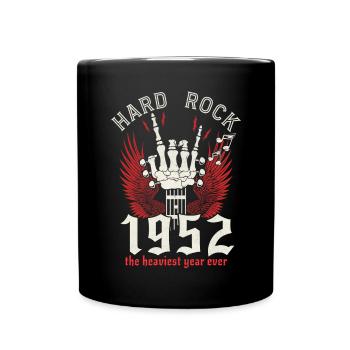 Musicien Hard Rock 1952 70 Ans Anniversaire - Mug uni - noir - Devant