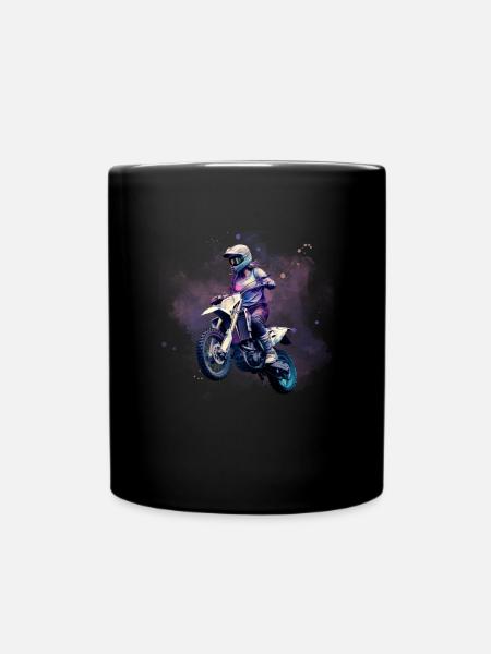 Motard Motard Motard Supemoto - Mug uni - noir