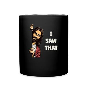 Jesus Freak Jesus Christus Meme Christlich Bibel - Tasse einfarbig - Schwarz - Vorne