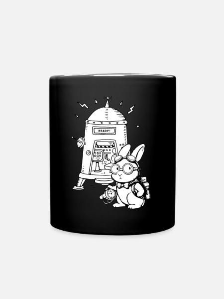 Time Traveler Time Travel - Full Colour Mug - black