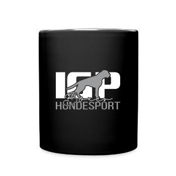 IGP BOXER Hund Hundesport Hunde Wilsigns - Tasse einfarbig - Schwarz - Vorne