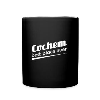 Cochem - Stadt best place ever - Tasse einfarbig - Schwarz - Vorne