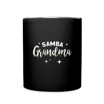 Samba - Tasse einfarbig - Schwarz - Vorne