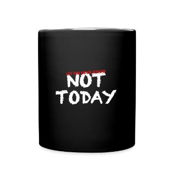 Not | today funny sayings, devils - Full Colour Mug - black - Front