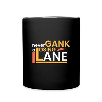 Ganke n’est jamais perdant - Mug uni - noir - Devant