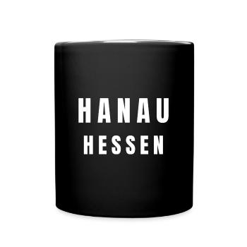 Hanau, Hesse - Full Colour Mug - black - Front