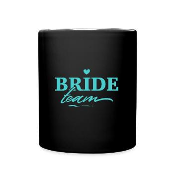 Équipe Bride - Mug uni - noir - Devant