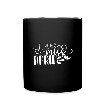 Avril Anniversaire Femmes Femmes Filles - Mug uni - noir - Devant