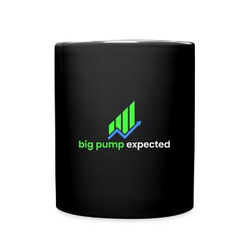 large pump expected - Full Colour Mug - black - Front