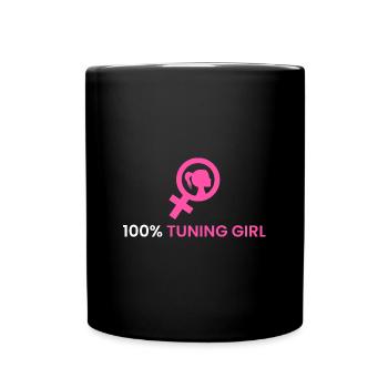 100% Tuning Girl - Full Colour Mug - black - Front