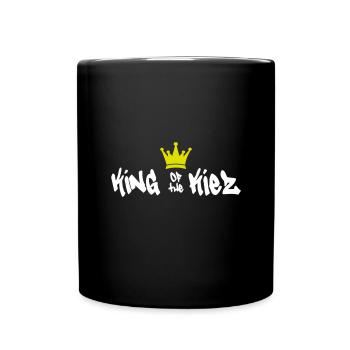 King of the Kiez - Krone Hamburg Berlin Hanseatic City - Full Colour Mug - black - Front