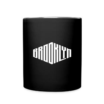 Brooklyn - Tasse einfarbig - Schwarz - Vorne