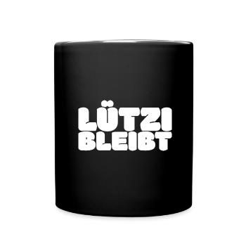 Lützerath Umweltschutz Geschenk - Tasse einfarbig - Schwarz - Vorne