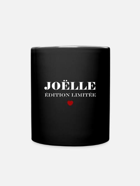 Joëlle - Mug uni - noir