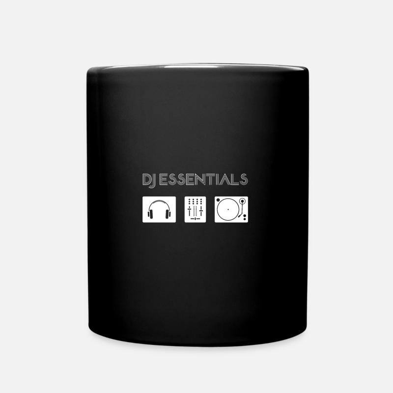 DJ Djing Gift Deejay Disc Jockey DJ Deejay - Mug uni - noir