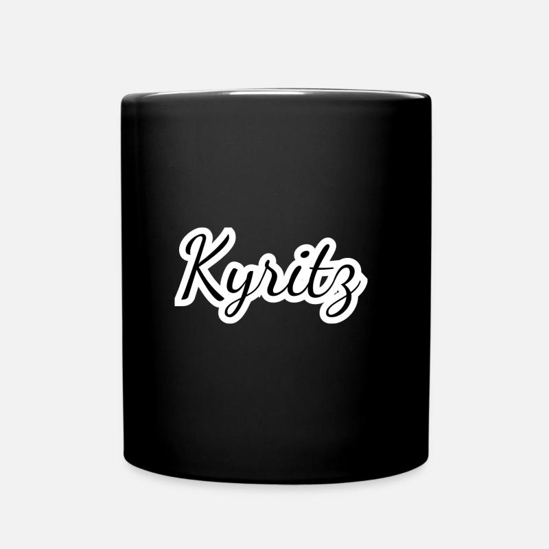 Kyritz - Textdesign mit Stadtnamen - Tasse einfarbig - Schwarz