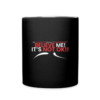Mon ami: « C’est bon. » - Mug uni - noir - Devant
