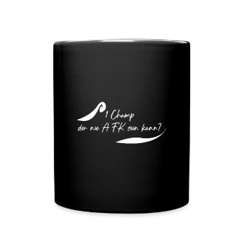 Champion qui n’est jamais AFK ? - Mug uni - noir - Devant