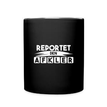 report the AFKler! - Full Colour Mug - black - Front