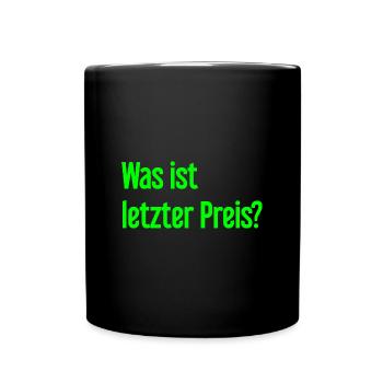 What is last price? - Full Colour Mug - black - Front