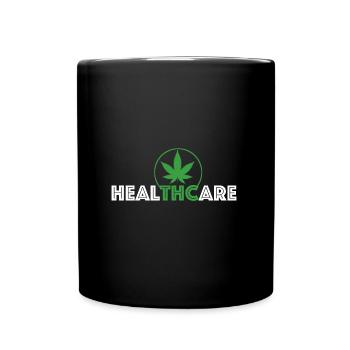 Healthcare | Marijuana, THC, Health - Full Colour Mug - black - Front