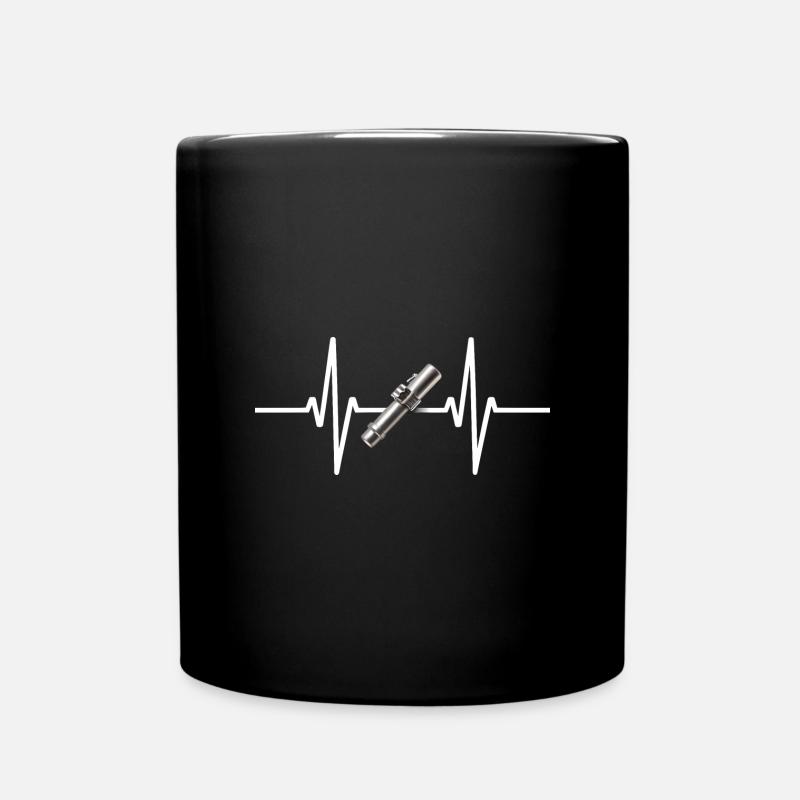 Tin Whistle - Full Colour Mug - black