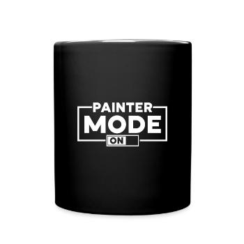 House Painter Hilarious Designs Unique Gifts - Full Colour Mug - black - Front