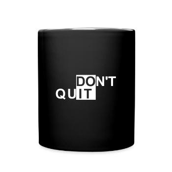Faites-le | Motivation, dictons drôles - Mug uni - noir - Devant