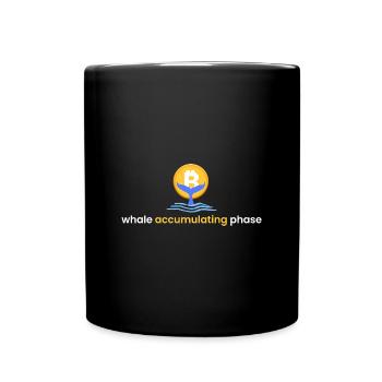 Whale congestion phase - Full Colour Mug - black - Front
