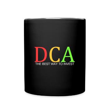 DCA - la meilleure façon d’investir - Mug uni - noir - Devant