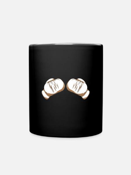 Boxhandschuhe - Tasse einfarbig - Schwarz