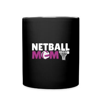 Love Netball Netball Player Gift - Full Colour Mug - black - Front