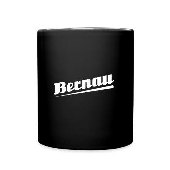 Bernau - Textdesign mit Stadtnamen - Tasse einfarbig - Schwarz - Vorne