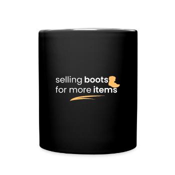 Vente de bottes pour d’autres articles - Mug uni - noir - Devant