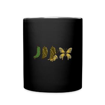 Chenille - Mug uni - noir - Devant