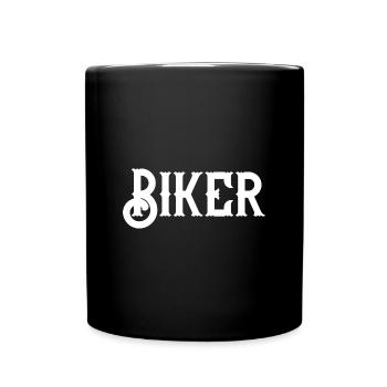 Biker - Full Colour Mug - black - Front