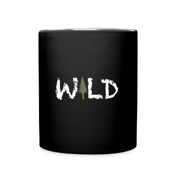 Sauvage | Nature sauvage, Sapin, Nature, Forêt, Changement climatique - Mug uni - noir - Devant