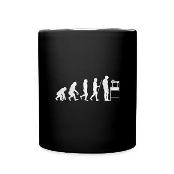 3D Printing - Full Colour Mug - black - Front