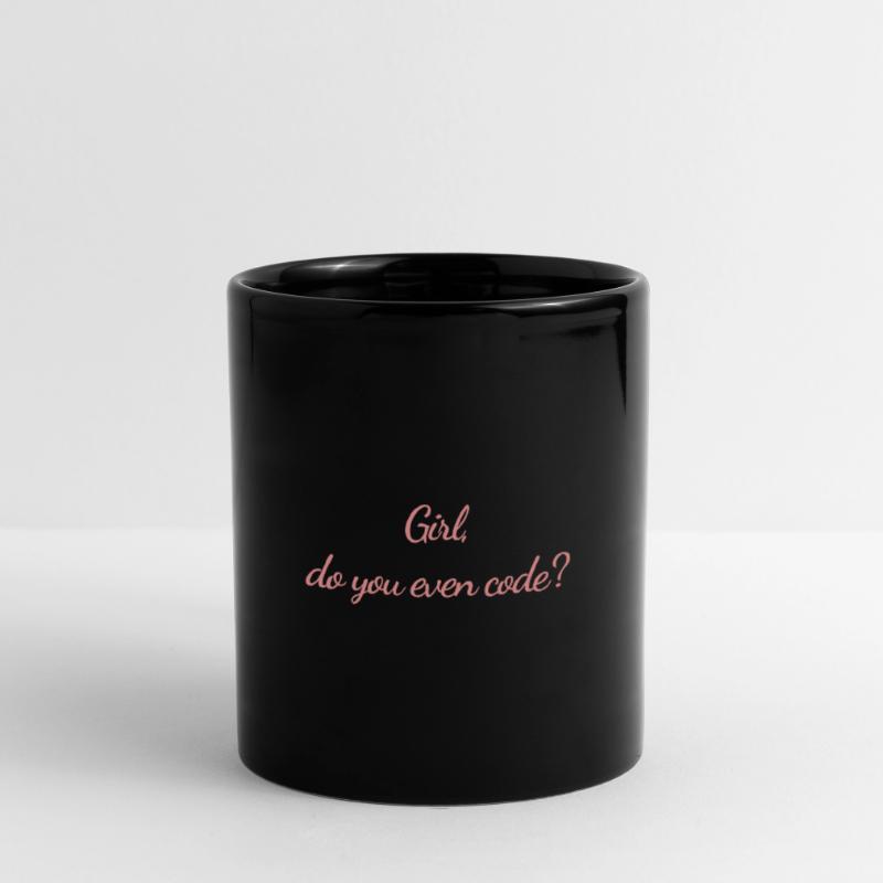 Fille codez-vous même (Programmeur) Mug uni