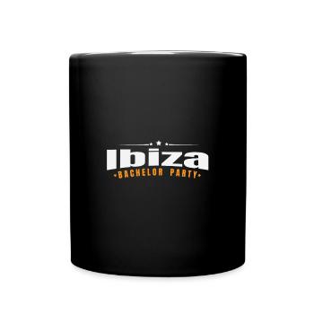 Enterrement de vie de garçon Chemise Ibiza Pré Mariage - Mug uni - noir - Devant