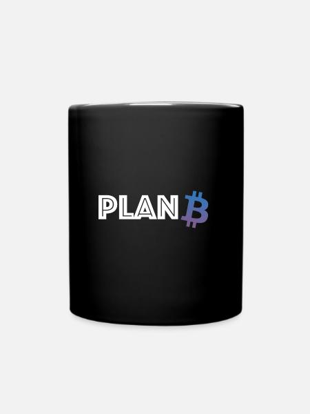 Plan B, Bitcoin | Argent, Bourse, Ethereum, Finance - Mug uni - noir