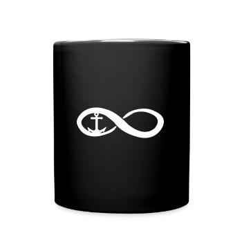 Fishing Fishing Hooks Fishing Anglers - Full Colour Mug - black - Front
