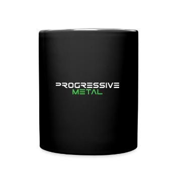 Progressive Metal | Rock, Music, Guitar - Full Colour Mug - black - Front
