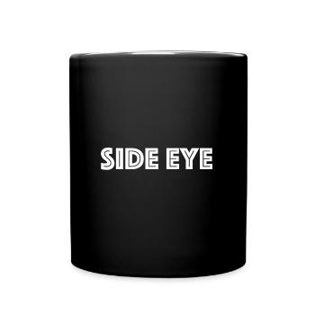 Œil latéral | Oeil latéral, Mot jeunesse 2023 - Mug uni - noir - Devant