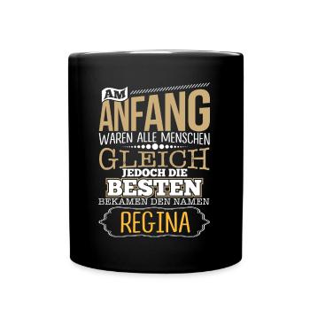 REGINA - Die Besten - Tasse einfarbig - Schwarz - Vorne