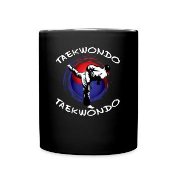 Taekwondo - Full Colour Mug - black - Front