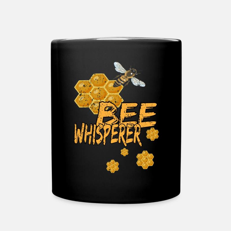 Apériteur miel abeille abeille abeille abeille guêpe cadeau - Mug uni - noir